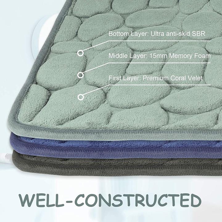 Super Absorbent Memory Foam Floor Mat
